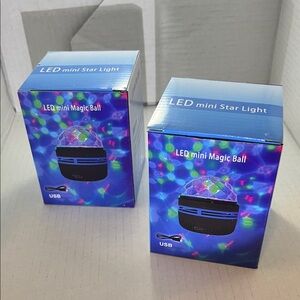 Colorful LED Mini Magic Ball Light